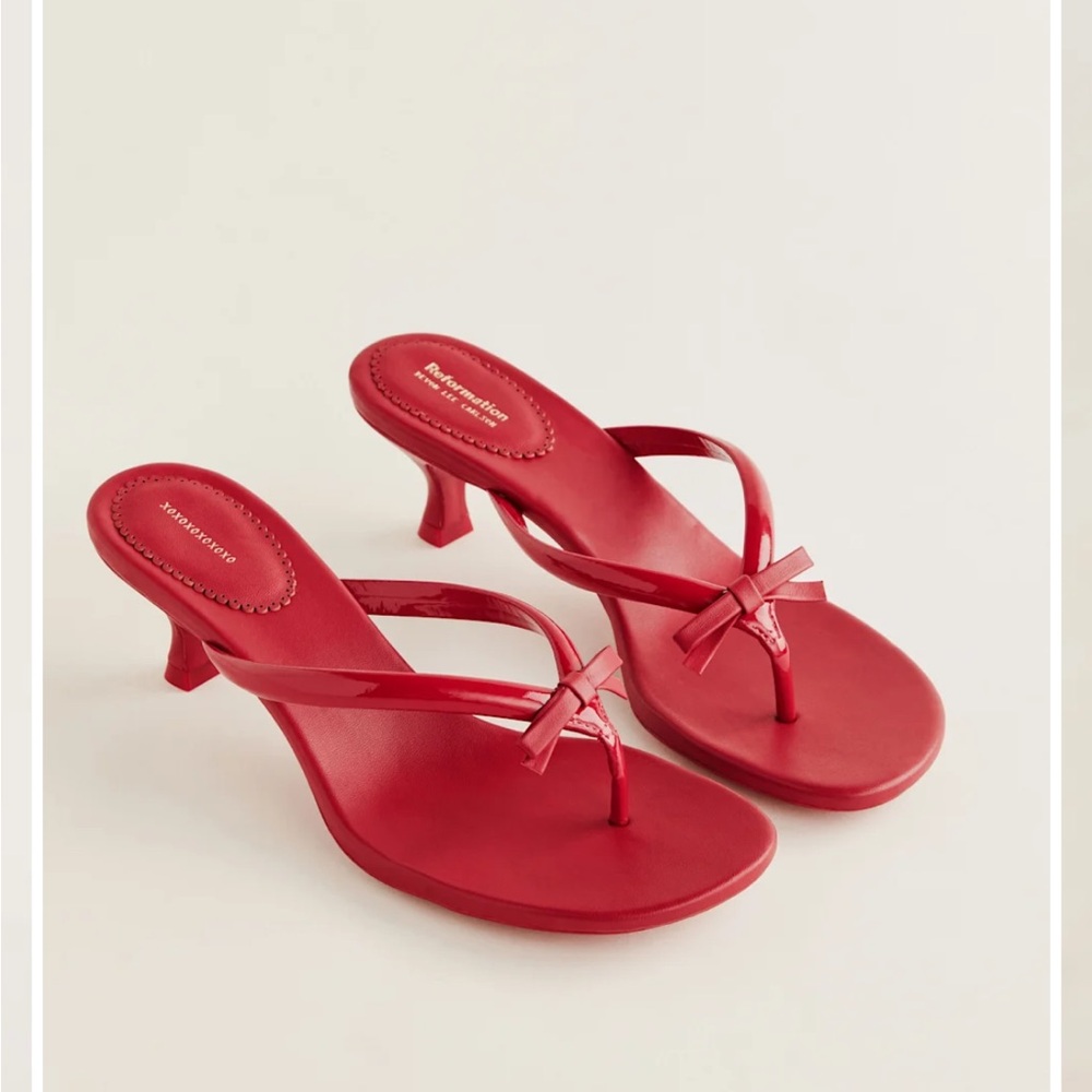 Reformation Louisa Heeled Sandals